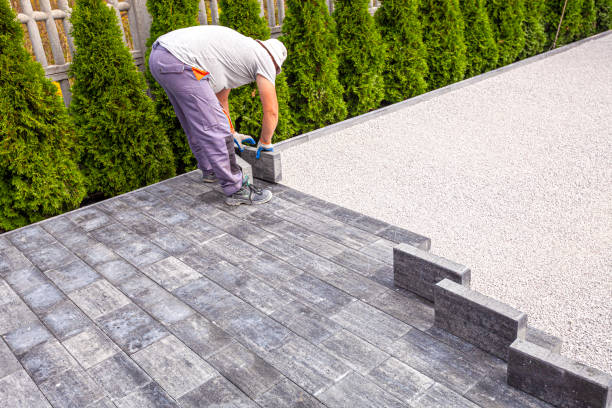 Permeable Paver Driveway in Laurel, MT